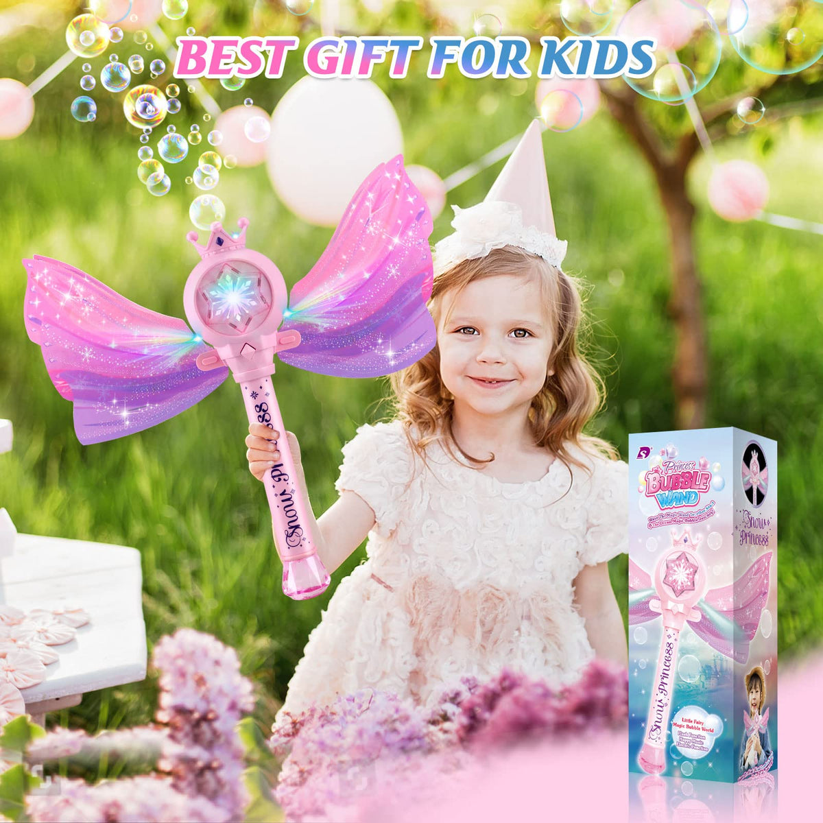 Britik Bubble Wands bring outdoor party fun to kids