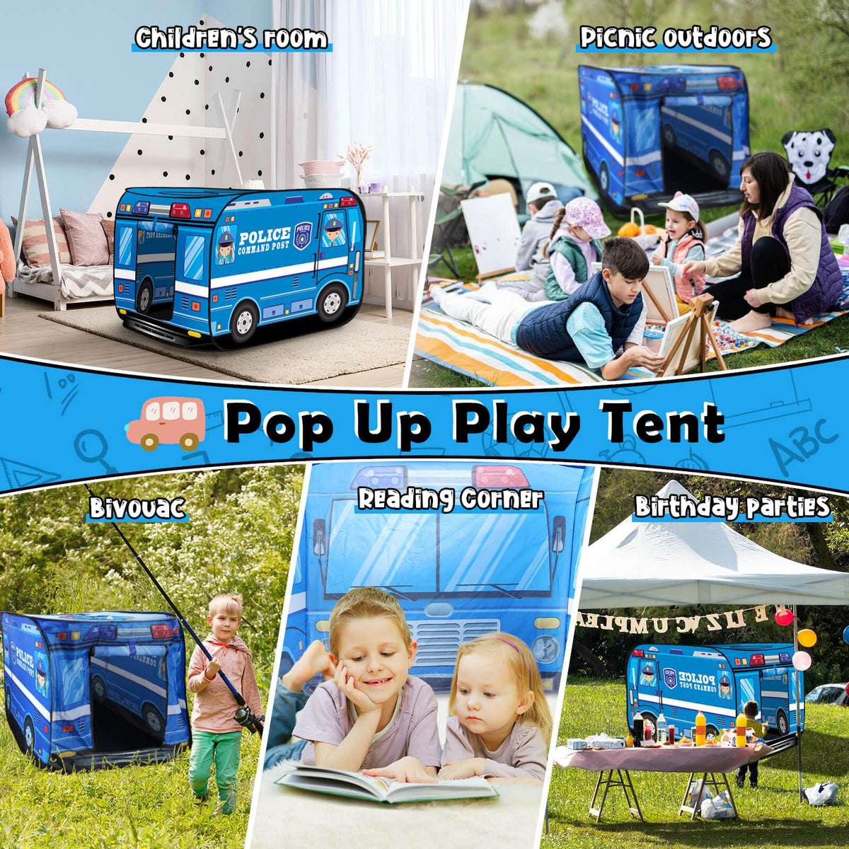 Britik Pop-Up Tent setup requiring no tools