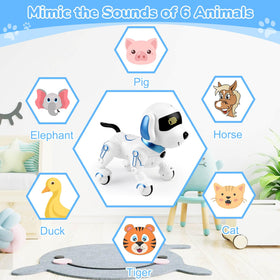 Britik Robot Dog dancing mode sparks active play