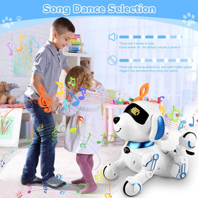 Britik Robot Dog chin touch triggers responses