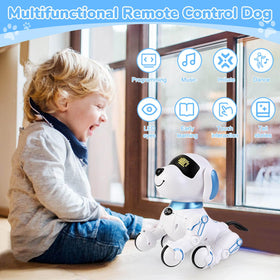 Britik Robot Dog sings nursery rhymes for playful learning
