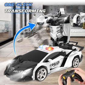 Britik Transform RC car 360-degree drift wheel in action