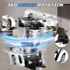 Britik Transform RC car durable ABS frame withstands bumps