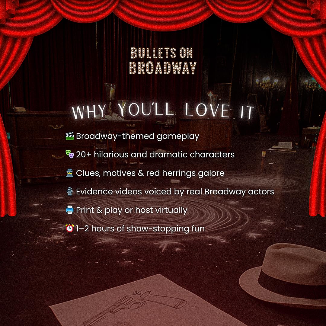 Broadway Murder Mysteries Costume Tips suggesting theater-ready outfits
