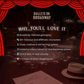 Broadway Murder Mysteries Costume Tips suggesting theater-ready outfits