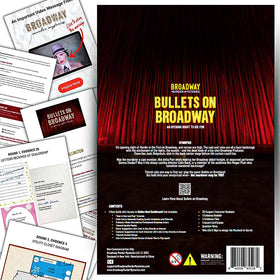 Broadway Murder Mysteries Host Dashboard showing planning and scheduling tools
