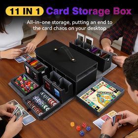Brobear Commander Deck Box display windows for instant card ID.