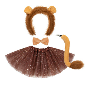Bromz lion ears headband for a cute Halloween costume look