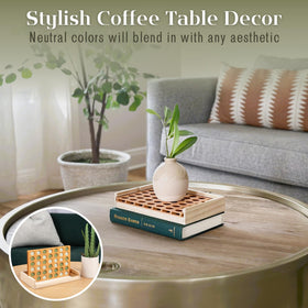 Brooklyn Neutral boho-toned design fits various rooms and styles.