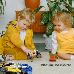 BroTex brick parts pack offers versatile pieces for creative vehicle builds.