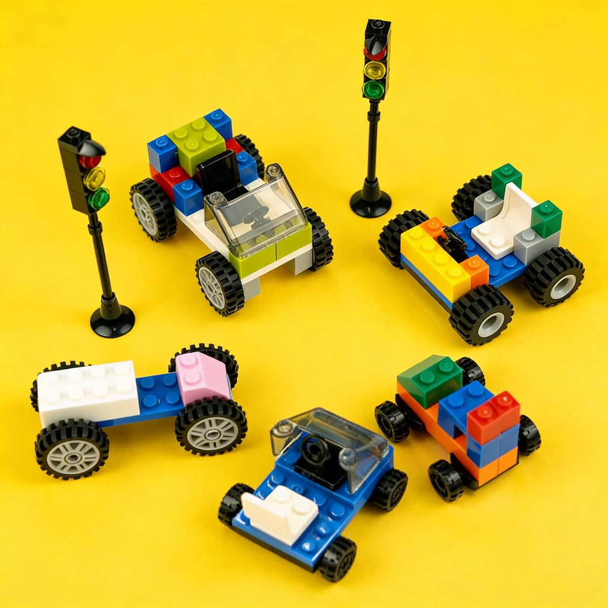 BroTex building blocks collection supports open-ended construction and color exploration.