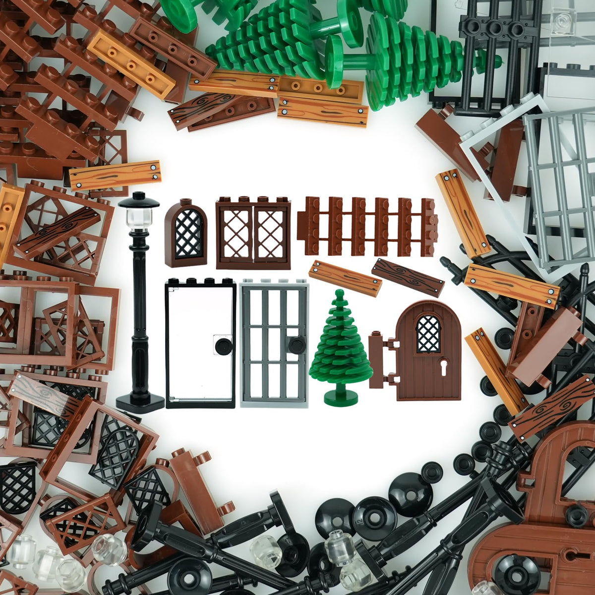 BroTex city accessories doors-windows kit boosts imaginative building play