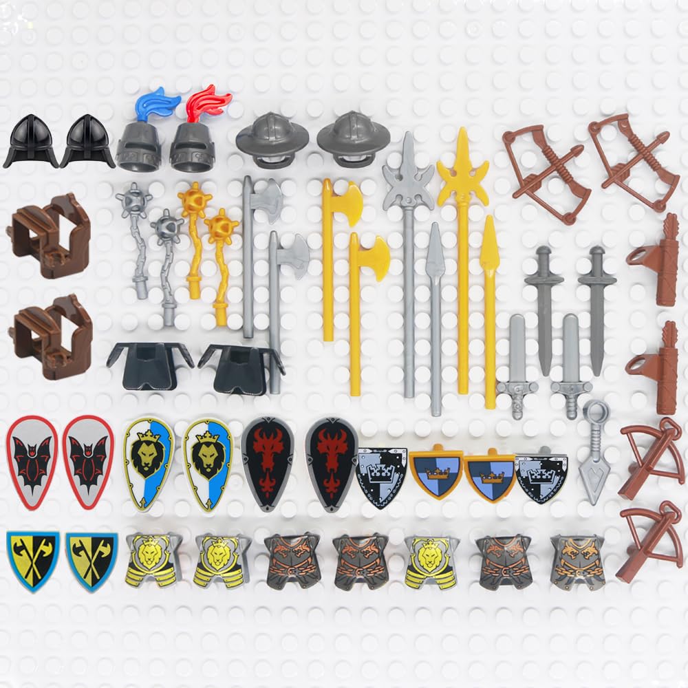 BroTex Knights castle accessories spark imaginative building and storytelling