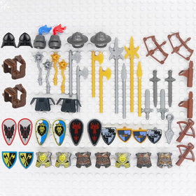 BroTex Knights castle accessories spark imaginative building and storytelling