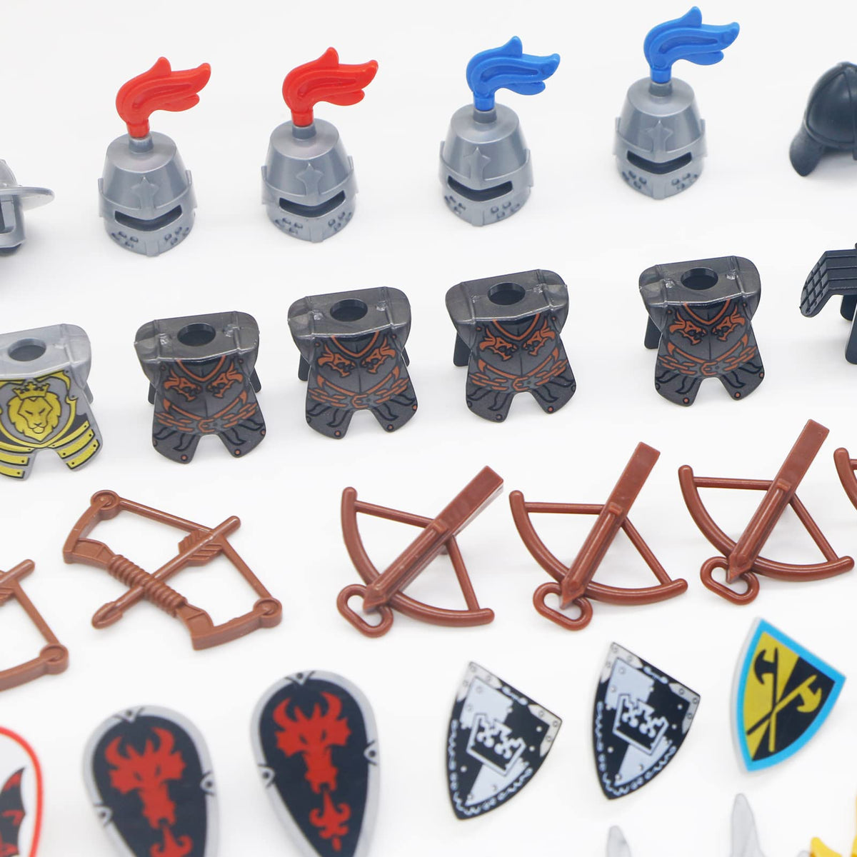 BroTex Knights horse figure brings dynamic medieval scenes to life