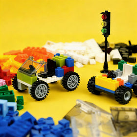 BroTex tires provide durable rolling components for sturdy, kid-friendly cars.