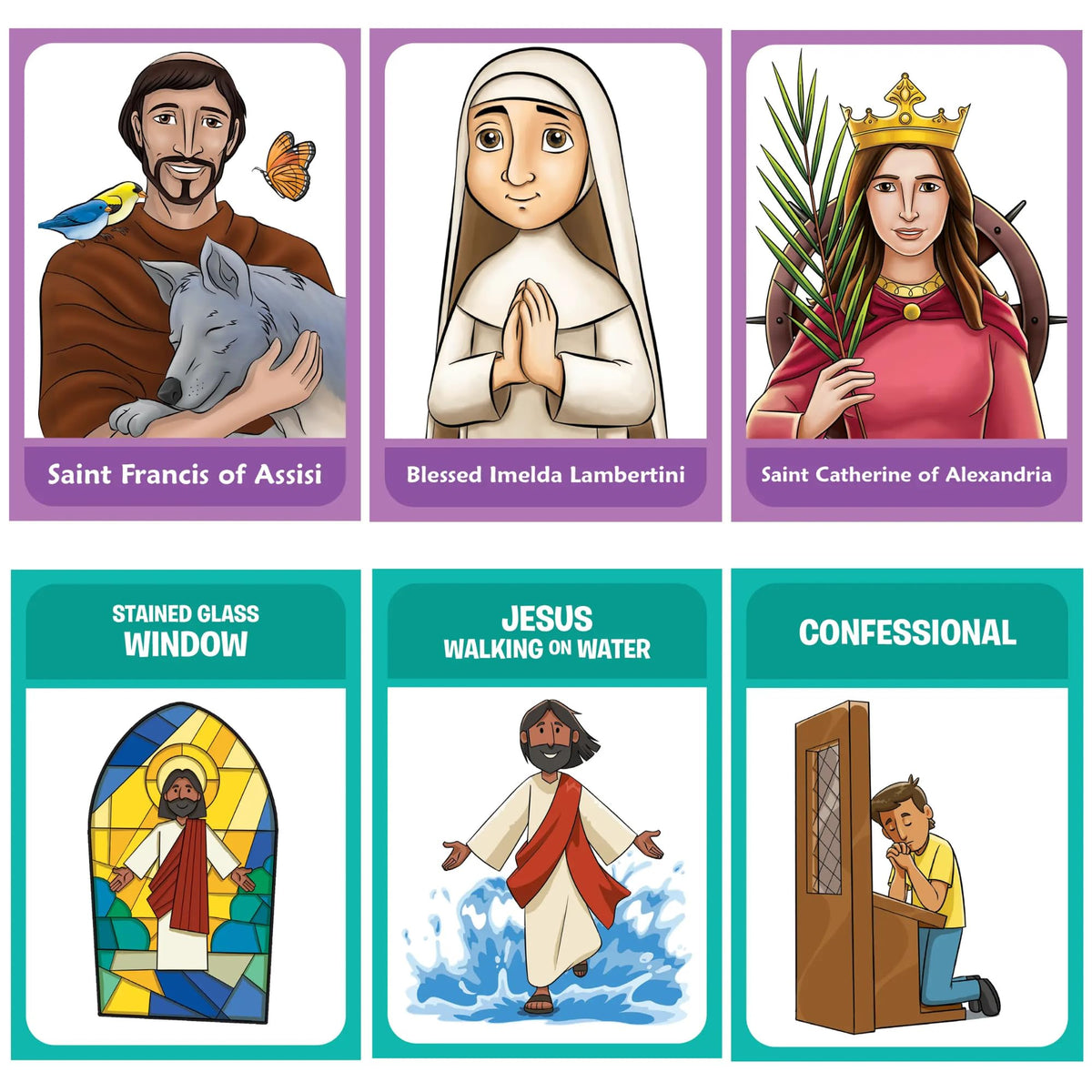 Brother Francis Got It! Catholic bingo caller cards guiding smooth rounds
