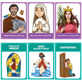 Brother Francis Got It! Catholic bingo caller cards guiding smooth rounds