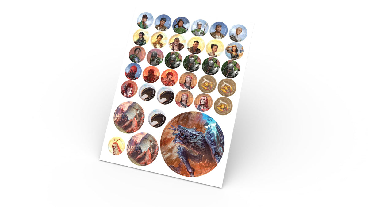 Bridge Nine adventure page shows first level heroes in the Shattered Plains