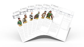 Brotherwise dice set included for storytelling with a plot die