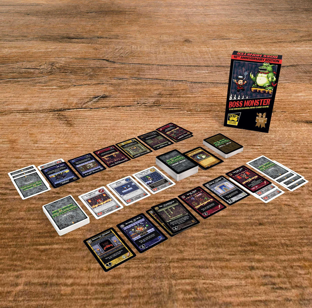 Brotherwise Games Boss Monster 10th Anniversary new bosses art inviting strategic planning