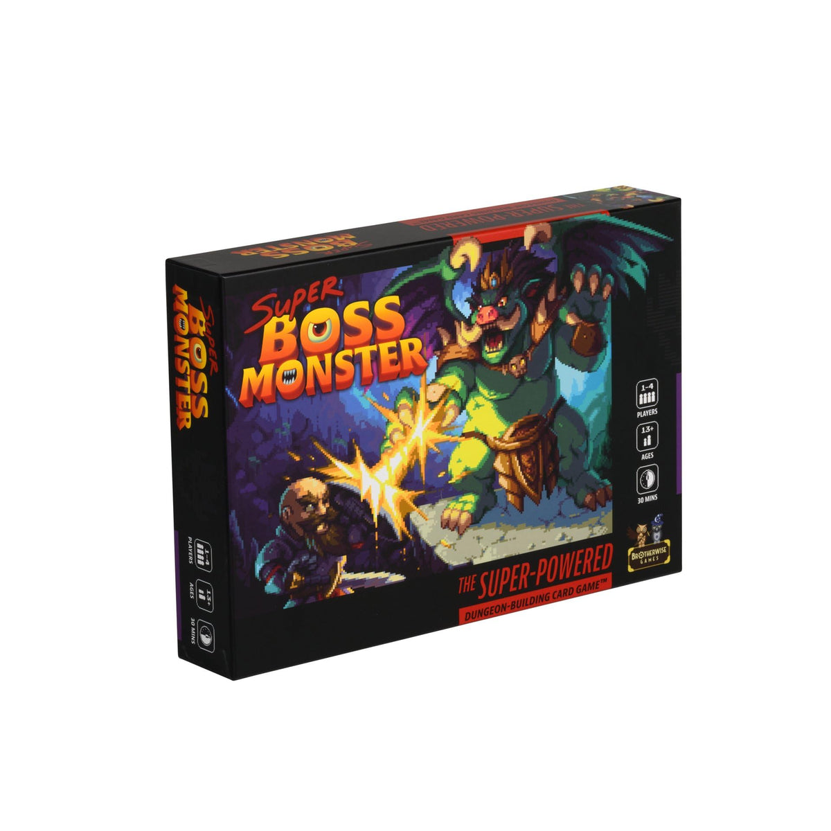 Brotherwise Games Super Boss Monster Town Board in action, dynamic gameplay and strategic dungeon management.