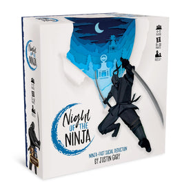 Night of the Ninja card art by Brotherwise Games enhances table talk and theme.