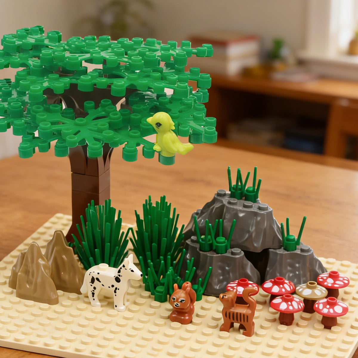 BroTex grass and shrubs add natural texture to models and mini landscapes