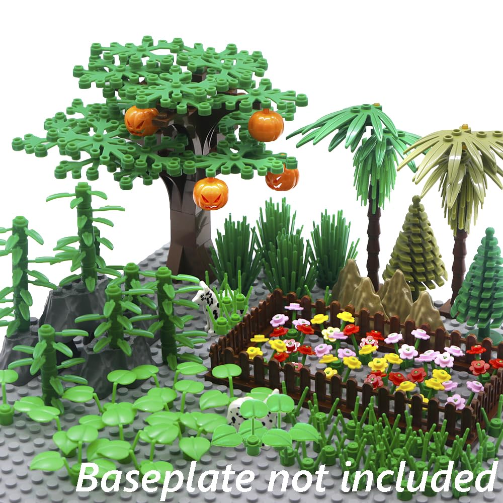BroTex leaves and flowers create vibrant foliage for lush garden scenes