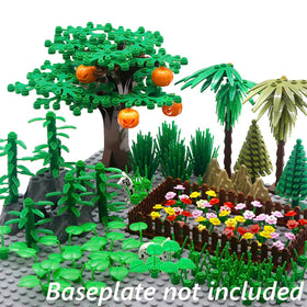 BroTex leaves and flowers create vibrant foliage for lush garden scenes