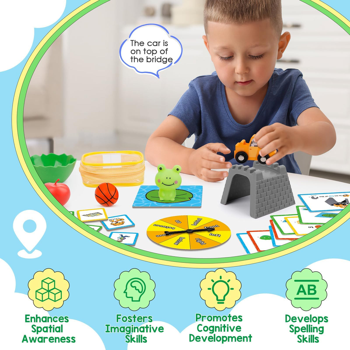 Broytain double-sided instruction cards provide versatile guidance for learning activities.