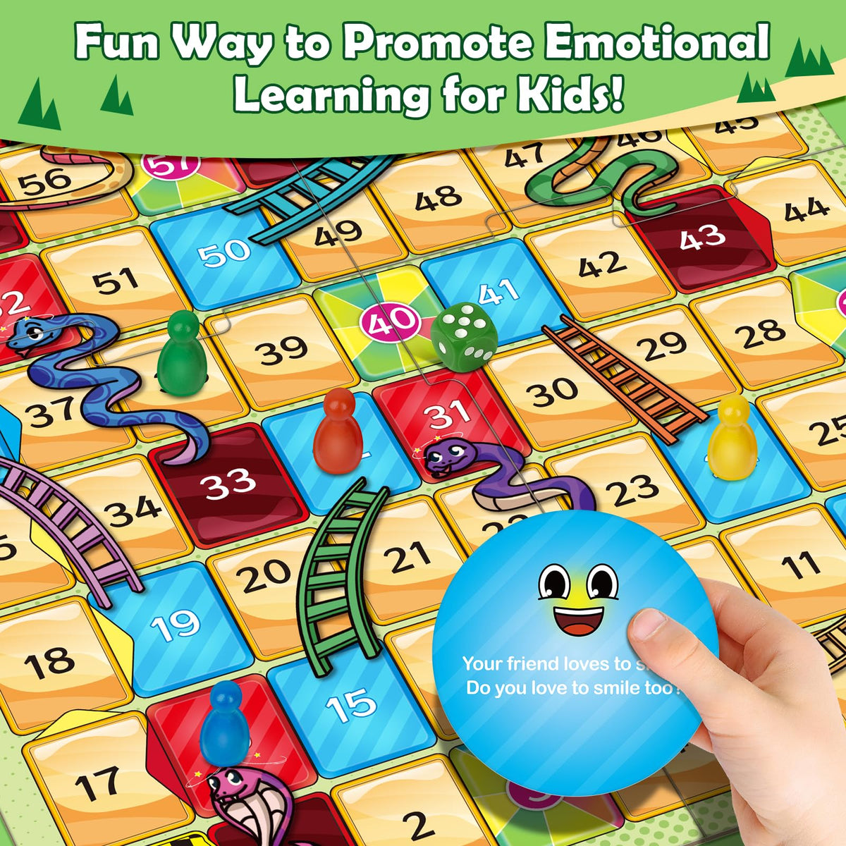 Broytain four game pieces enabling easy group play.