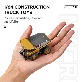 BRRRRT 8-channel RC control offers smooth, responsive driving.