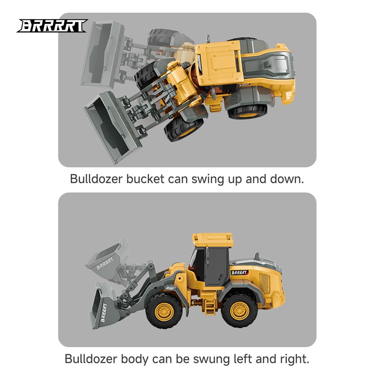BRRRRT mini construction vehicle fleet expands imaginative play options.