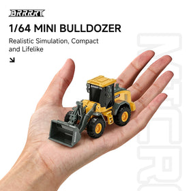 BRRRRT RC Bulldozer full-range controls for precise maneuvering.