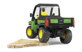 Rugged ABS plastic build of Bruder Gator XUV 855D for indoor and outdoor play