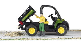 Bruder Gator XUV 855D driver with movable limbs supports interactive storytelling