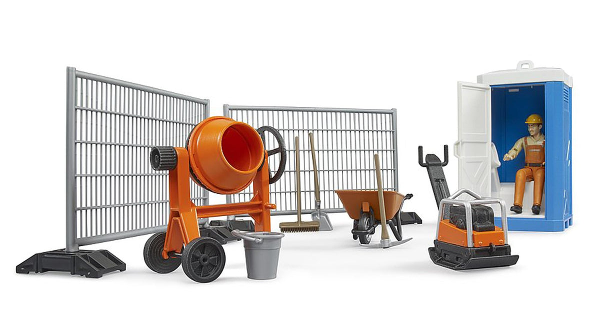 Bruder bworld 62008 railings and accessories enable safe, imaginative site play