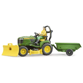 Bruder bworld John Deere lawn tractor cockpit with roll bar for immersive play