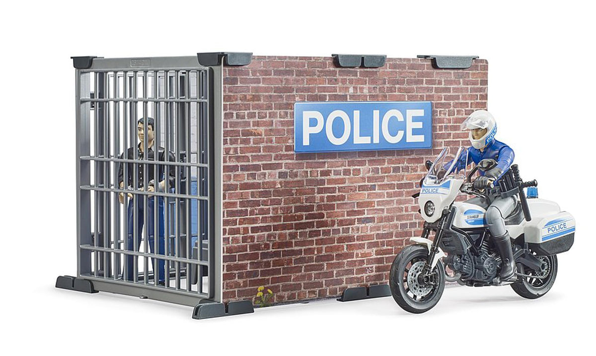 BRUDER bworld wall shelving unit for organized play areas