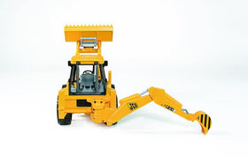 Bruder JCB 4CX Loader Backhoe seat rotates for operator play