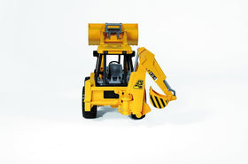 Bruder JCB 4CX Loader Backhoe stabilizer legs provide stable setup