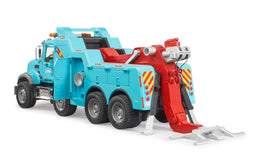 Bruder Mack Granite rescue wrecker light and sound module creates immersive day and night play
