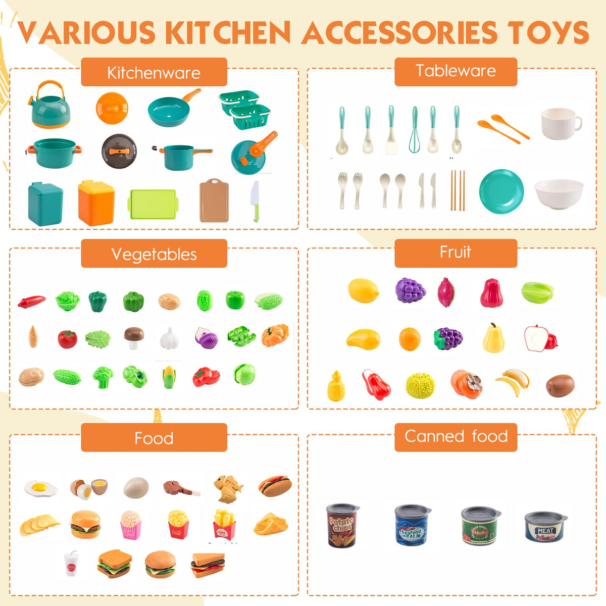 Bruvoalon colorful fruit set 1 highlights pretend snacks for healthy play