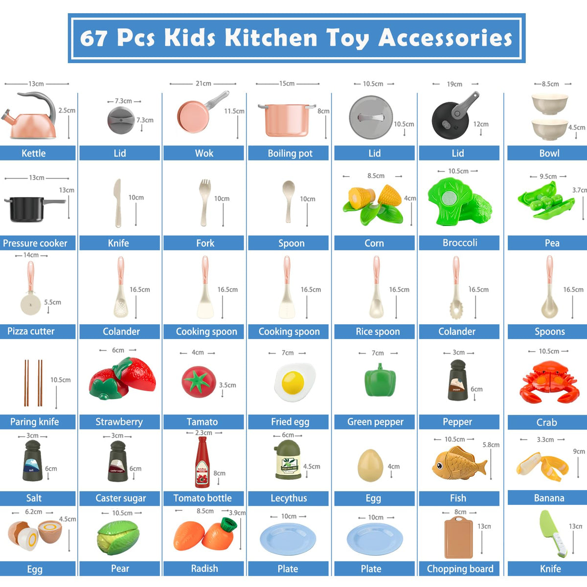 Bruvoalon pots and pans highlight durable cookware for endless pretend meals