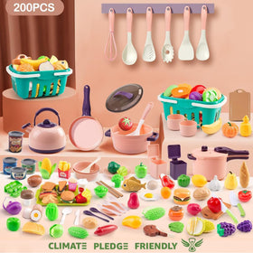 Bruvoalon cuttable food ingredients for safe hands-on learning during pretend meals.