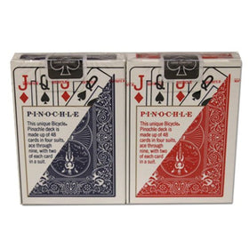 Brybelly pinochle 48-card breakout highlights setup and gameplay options.