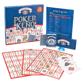 Brybelly Poker Keno Set deck with components for quick setup