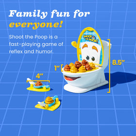 Brybelly Shoot the Poop quick play promoting kid-friendly competition