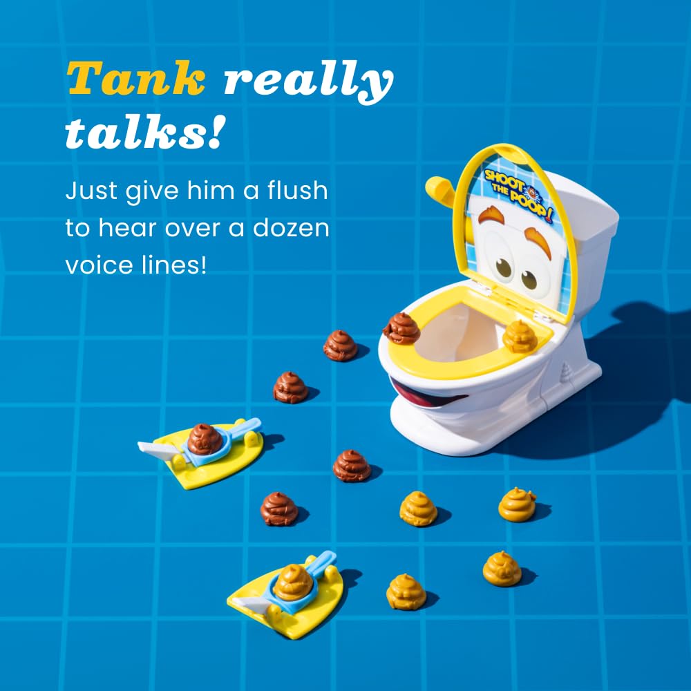 Brybelly Shoot the Poop toilet sounds creating goofy chaos during playtime